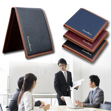 Forward Men Leather Card Cash Receipt Holder Organizer Wallet Purse Business Clutch ILML