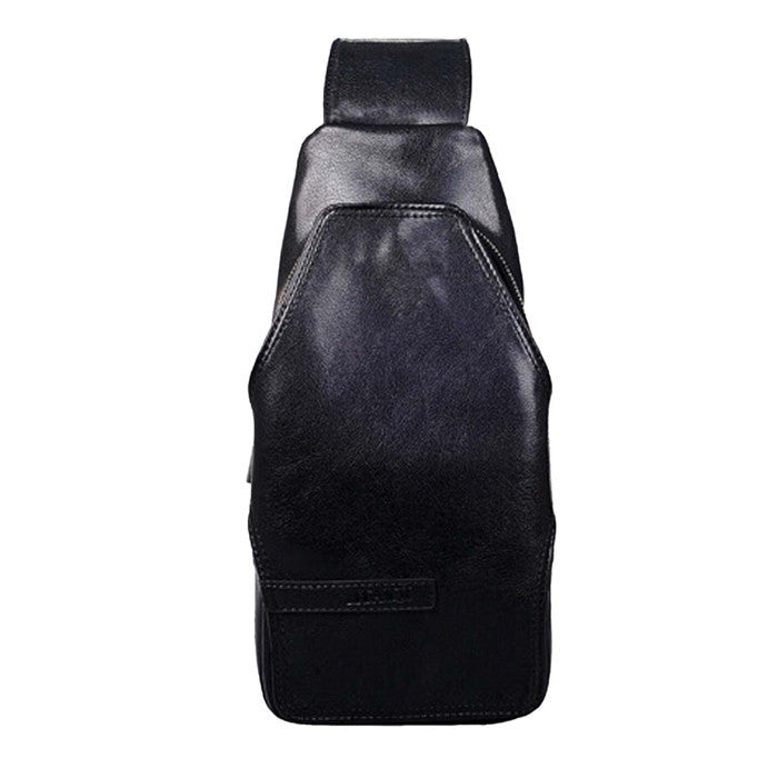 Forward Men Messenger Bags PU Leather Travel Bag Chest Bag Men's Single-shoulder Ba ILML