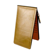 Forward Novelty Women Men Wallet PU Leather Purse Ultra-thin Multifunctional Zipper Wallet Card Holder ILML