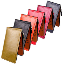 Forward Novelty Women Men Wallet PU Leather Purse Ultra-thin Multifunctional Zipper Wallet Card Holder ILML