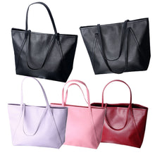 Forward Simple Larger Capacity Leather Women Bag Messenger ILML