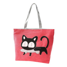 Forward Trend American Apparel Cat fish Printed Shoulder Bag Canvas Messenger Shopping Bags ILML