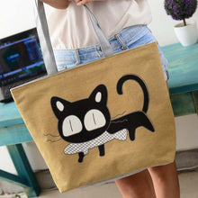 Forward Trend American Apparel Cat fish Printed Shoulder Bag Canvas Messenger Shopping Bags ILML