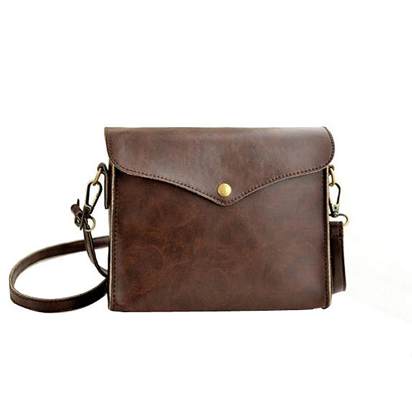Forward Womens Envelope package Leather Shoulder Bag Satchel Hbag Tote Hobo Messenger bags  ILML