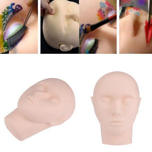 Forward Pro Mannequin Flat Head Practice Make Up Eyelash Lashes Eyelash Extensions  ILML
