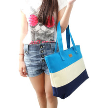 Forward Women Canvas Striped Hbags Shoulder Messenger Bags  ILML