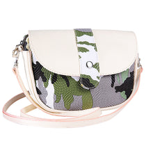 Forward Women Camouflage Color Edge Leather Messenger Crossbody Clutch Shoulder Hbag Bag  ILML