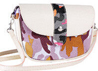 Forward Women Camouflage Color Edge Leather Messenger Crossbody Clutch Shoulder Hbag Bag  ILML