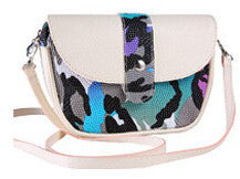 Forward Women Camouflage Color Edge Leather Messenger Crossbody Clutch Shoulder Hbag Bag  ILML