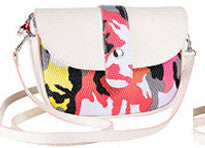 Forward Women Camouflage Color Edge Leather Messenger Crossbody Clutch Shoulder Hbag Bag  ILML