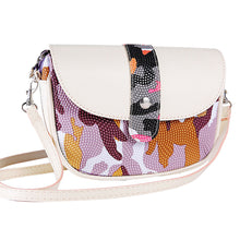 Forward Women Camouflage Color Edge Leather Messenger Crossbody Clutch Shoulder Hbag Bag  ILML
