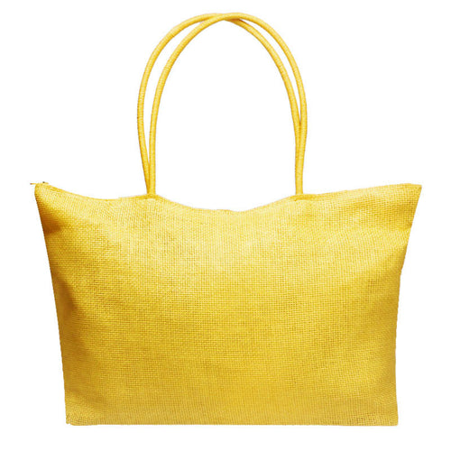 Forward Women Hbags Simple Zipper Cy Color Large Straw Beach Bags Casual Shoulder Bag  ILML