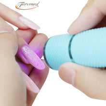Forward Women Mini Portable 9 LED Nail Dryer Curing Nail Art Lamp Flashlight Torch For UV Gel Nail Polish  ILML