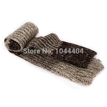 FreeMen Warm Mixed Color Striped Knit Mohair Woolen Soft Long Scarves ILML