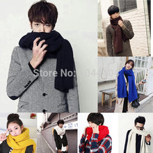 FreeUnisex Women Men Wool Woolen Scarves Warm Long Thick Scarf Stole Wrap ILML