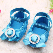 Baby Girls Rose Shoes Toddler party rose flower first walker princess dress shoes ILML