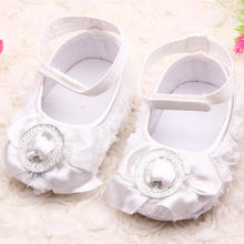 Baby Girls Rose Shoes Toddler party rose flower first walker princess dress shoes ILML