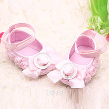 Baby Girls Rose Shoes Toddler party rose flower first walker princess dress shoes ILML