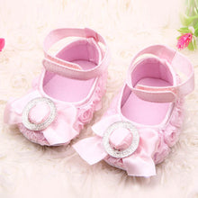 Baby Girls Rose Shoes Toddler party rose flower first walker princess dress shoes ILML