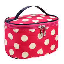 Dot Toiletry Bag Cosmetic Case Bag Large Capacity Portable Women Makeup Cosmetic Bags Storage Travel Bags  ILML