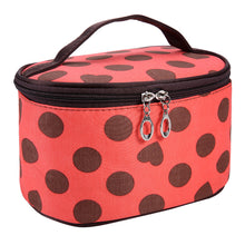 Dot Toiletry Bag Cosmetic Case Bag Large Capacity Portable Women Makeup Cosmetic Bags Storage Travel Bags  ILML