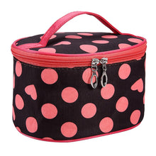 Dot Toiletry Bag Cosmetic Case Bag Large Capacity Portable Women Makeup Cosmetic Bags Storage Travel Bags  ILML
