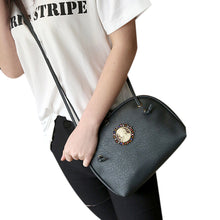 Shining Vintage Women leather Shoulder Bag Satchel Hbag Retro Beautiful women pattern Logo Messenger Bag ILML