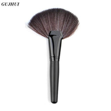 GUJHUI Professional Fan makeup brushes Blush Face Powder Foundation maquillage Cosmetics Eyeshadow eyebrow make up brushes Tools ILML