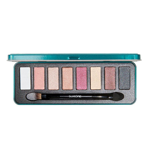 Generation Box Kit Make Up Eyeshadow Palette 8 Colors Eye Shadow Naked Shimmer Makeup Set With Brush Mirror ILML