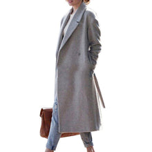 Girl Women Full Length Long Loose Trench Warm Military Coat Outwear ILML