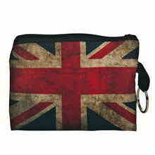 Girl printing coins change purse Clutch zipper zero wallet key bags Classic Retro Small Change Coin Purse Pouch Short Coin Bag ILML