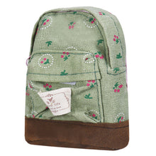 Goforward Canvas Mini Floral Backpack Women Girls Kids Coin Pouch  ILML