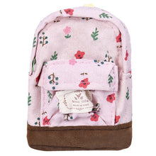 Goforward Canvas Mini Floral Backpack Women Girls Kids Coin Pouch  ILML