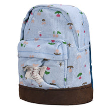 Goforward Canvas Mini Floral Backpack Women Girls Kids Coin Pouch  ILML
