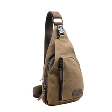 Goforward Mens Casual Canvas Unbalance Crossbody Shoulder Bag Chest Bag  ILML