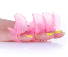 Goforward 10PCS Manicure Finger Nail Art Design Tips Cover Polish Shield Protector Clip  ILML