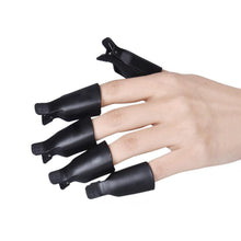 Goforward 10PC Plastic Nail Art Soak Off Cap Clip UV Gel Polish Remover Wrap Tool ILML