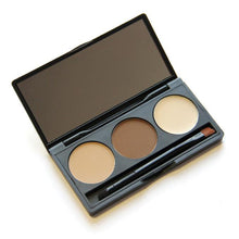 Goforward Eyebrow Powder Eye Brow Palette Cosmetic Makeup Shading Kit Brush Mirror ILML
