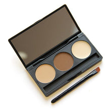 Goforward Eyebrow Powder Eye Brow Palette Cosmetic Makeup Shading Kit Brush Mirror ILML