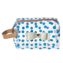 Goforward Transparent PVC Dot Bow Square Cosmetic Bag  ILML