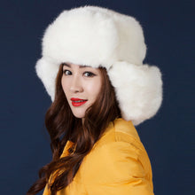 Goforward Lady Women Faux Fox Fur Warm Soft Hat Cossack Cap ILML