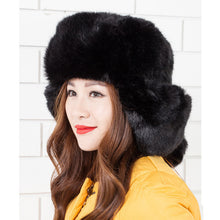 Goforward Lady Women Faux Fox Fur Warm Soft Hat Cossack Cap ILML