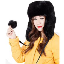 Goforward Lady Women Faux Fox Fur Warm Soft Hat Cossack Cap ILML