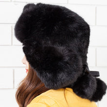 Goforward Lady Women Faux Fox Fur Warm Soft Hat Cossack Cap ILML