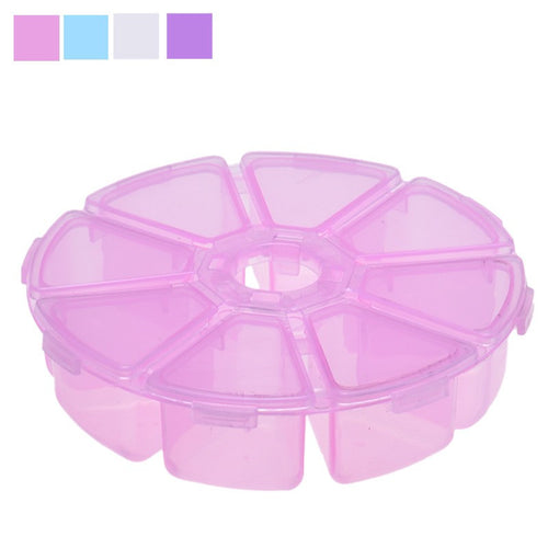Goforward Women 8 Grids Plastic Makeup Desktop Storage Box  ILML