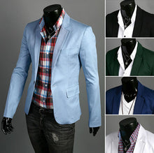 Goforward 5 Colors Men Casual One Button Suit Blazer Coat Jackets  ILML