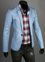 Goforward 5 Colors Men Casual One Button Suit Blazer Coat Jackets  ILML