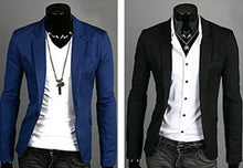 Goforward 5 Colors Men Casual One Button Suit Blazer Coat Jackets  ILML