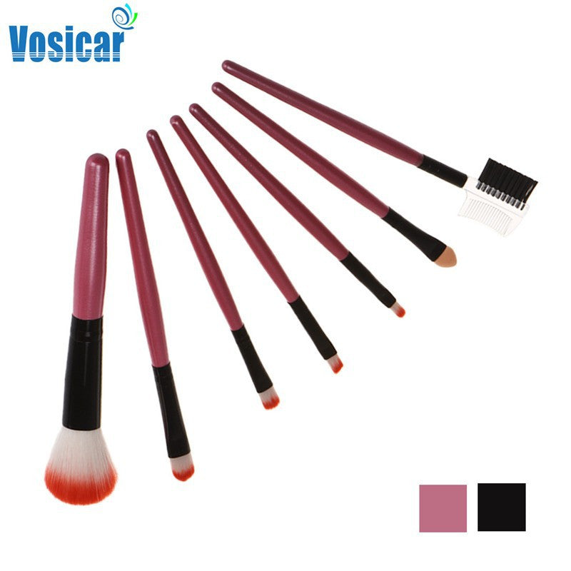 Goforward Amazing Pink Makeup Brush CosmeticTool Beauty Brushes Pink Bag Nylon fiber design ILML