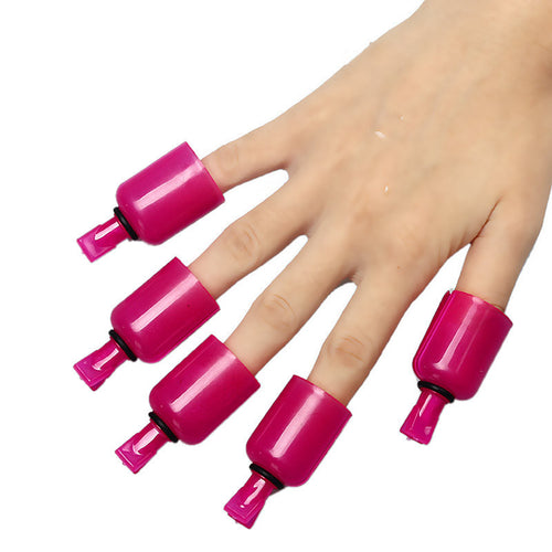 Goforward Amazing Plastic Nail Art Soak Off Clip Cap UV Gel Remover Wrap Polish  ILML